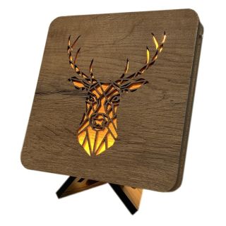 Světelné Obrazy a lampy s Jeleny - Oživte Svůj Interiér! Milí přátelé, Představujeme vám exkluzivní kolekci světelných...