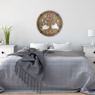 "Strom života" Dřevěný obraz s hloubkou 4 cm Obraz s vyřezaným motivem. Obraz má tři úrovně desek 8 mm, to dodává obrazu...